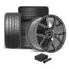 2005-2014 Mustang SVE SP2 Wheel & Firestone Tire Kit - 19x10 - Gloss Graphite