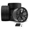Mustang SVE SP2 Wheel & Nitto Tire Kit - 19x10/11 - Gloss Black | 05-14