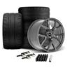 Mustang SVE SP2 Wheel & Nitto NT05 Tire Kit - 19x10/11- Gloss Graphite | 15-23