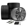 2024-26 Mustang SVE SP2 Wheel & Nitto NT05 Tire Kit - 19x10/11  - Gloss Graphite