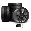 Mustang SVE SP2 Wheel & Nitto Tire Kit - 19x10/11 - Gloss Black | 2005-14