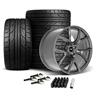 Mustang SVE SP2 Wheel & Nitto Tire Kit - 19x10/11 - Gloss Graphite | 15-23