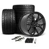 Mustang SVE SP2 Wheel & Nitto Tire Kit - 19x10/11- Gloss Black | 15-23