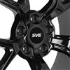 2024-26 Mustang SVE SP2 Wheel & Nitto Tire Kit - 19x10/11  - Gloss Black