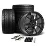 2024-26 Mustang SVE SP2 Wheel & Nitto Tire Kit - 19x10/11  - Gloss Black