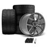 Mustang SVE SP2 Wheel & Nitto Tire Kit - 19x10/11- Gloss Graphite | 05-14
