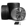 Mustang SVE SP2 Wheel & Nitto Tire Kit - 19x10/11 - Gloss Graphite | 05-14