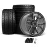 Mustang SVE SP2 Wheel & Nitto Tire Kit - 19x10 - Gloss Graphite | 05-14