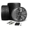 Mustang SVE SP2 Wheel & Nitto Tire Kit - 19x10 - Gloss Graphite | 15-23
