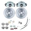 1987-93 Mustang SVE SVO Style Front Brake Kit - 4 Lug  w/ Stock Rotors 5.0