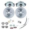 1987-93 Mustang SVE SVO Style Front Brake Kit - 5 Lug  w/ Stock Rotors 5.0