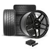 2005-2014 Mustang SVE X500 Wheel & Firestone Tire Kit - 19x10 - Gloss Black