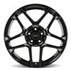 2015-2023 Mustang SVE X500 Wheel & Firestone Tire Kit - 19x10 - Gloss Black