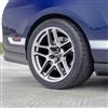 2005-2014 Mustang SVE X500 Wheel & Firestone Tire Kit - 19x10 - Gloss Silver