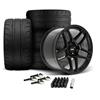 2024-26 Mustang SVE X500 Wheel & Nitto NT05 Tire Kit - 19x10/11  - Gloss Black