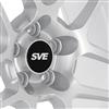 2024-26 Mustang SVE X500 Wheel & Nitto Tire Kit - 19x10/11  - Gloss Silver
