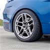 2015-23 Mustang SVE X500 Wheel & Nitto NT555 G2 Tire Kit - 19x10/11  - Gloss Silver