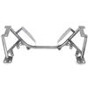 1979-1993 Mustang Team Z Matrix Tubular K-Member Kit w/ 12" 200lb Springs - Pushrod