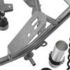 1979-1993 Mustang Team Z Matrix Tubular K-Member Kit w/ 12" 175lb Springs - Pushrod
