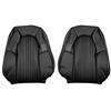 2001 Mustang TMI Bullitt Front Vinyl Seat Upholstery  - Dark Charcoal Coupe/Convertible