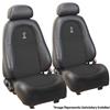 2001 Mustang TMI Cobra Front Vinyl Seat Upholstery  - Dark Charcoal Coupe/Convertible