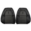 2001 Mustang TMI Cobra Front Vinyl Seat Upholstery  - Dark Charcoal Coupe/Convertible