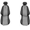 TMI Mustang Cobra Front Seat Upholstery - Vinyl - Medium Graphite