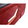 1987-1989 Mustang TMI Door Panels for Manual Windows w/ Tweed Inserts - Scarlet Red