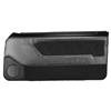 1987-89 Mustang TMI Door Panels for Power Windows Smoke Gray w/ Black Suede  Insert/ Black Carpet by TMI