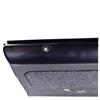 1988-1989 Mustang TMI Door Panels for Power Windows w/ Tweed Inserts - Smoke Gray - Convertible