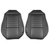 1999-04 Mustang TMI Front Vinyl Sport Seat Upholstery  - Dark Charcoal Coupe/Convertible