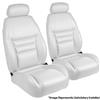 1994-96 Mustang TMI Front Sport Seat Vinyl Upholstery  - Oxford White Coupe/Convertible
