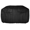 1990-91 Mustang TMI Sport Seat Leather Upholstery Kit  - Black Convertible