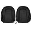 1990-91 Mustang TMI Sport Seat Leather Upholstery Kit  - Black Convertible
