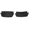 1990-91 Mustang TMI Sport Seat Leather Upholstery Kit  - Black Convertible
