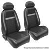 2003-2004 Mustang Coupe TMI Mach 1 Seat Upholstery - Vinyl - Dark Charcoal