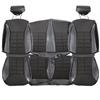 1981-83 Mustang TMI Sport Seat Vinyl/Cloth Upholstery Kit  - Black Hatchback