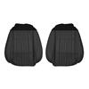 1992-93 Mustang TMI Sport Seat Upholstery - Leather  - Black Convertible