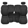 1994-96 Mustang TMI Sport Seat Vinyl Upholstery Kit  - Black Coupe