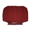 1993 Mustang TMI Sport Seat Upholstery - Cloth Ruby Red Convertible