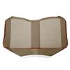 1985-86 Mustang TMI Sport Seat Upholstery - Cloth  - Sand Beige w/ Red Welt Convertible