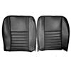 1999-2004 Mustang Coupe TMI Sport Seat Upholstery - Vinyl - Dark Charcoal