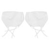 1990-91 Mustang TMI Sport Seat Leather Upholstery Kit  - Oxford White Convertible