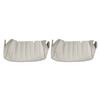 1990-91 Mustang TMI Sport Seat Leather Upholstery Kit  - Titanium Gray Hatchback