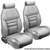 1997 Mustang TMI Sport Seat Vinyl Upholstery Kit  - Medium Graphite Convertible