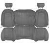 1993 Mustang TMI Sport Seat Upholstery - Vinyl  - Opal Gray Convertible