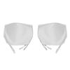 1985-86 Mustang TMI Sport Seat Vinyl Upholstery Kit  - Oxford White Convertible