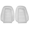 1985-86 Mustang TMI Sport Seat Vinyl Upholstery Kit  - Oxford White Convertible