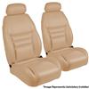 1994-96 Mustang TMI Sport Seat Vinyl Upholstery Kit  - Saddle Tan Coupe