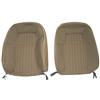 1987-89 Mustang Acme Sport Seat Cloth Upholstery Kit  - Sand Beige Hatchback